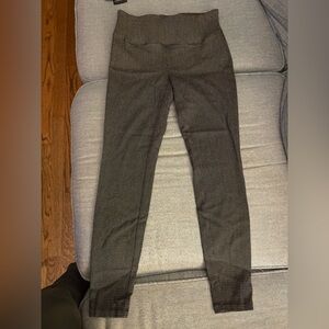 Stretch elastics waist skinny dress pants